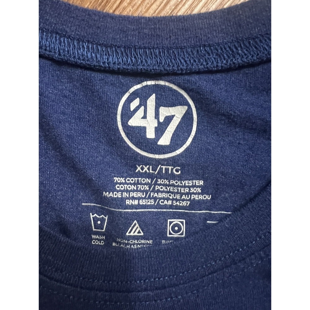 Buffalo Bills '47 Brand "Bills Mafia" Men's Size XXL Blue T-Shirt - Picture 3 of 3